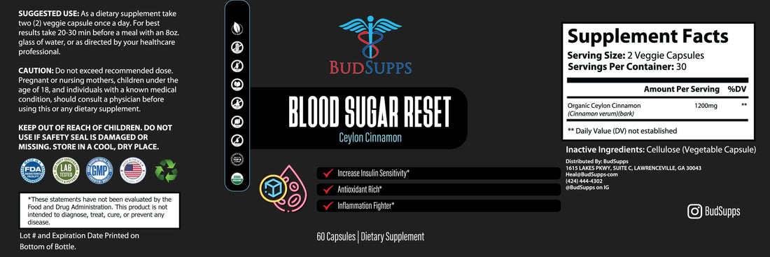 Sugar Reset (Ceylon Cinnamon)