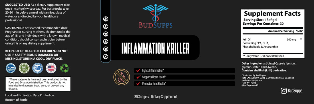 Inflammation Kriller - 500mg